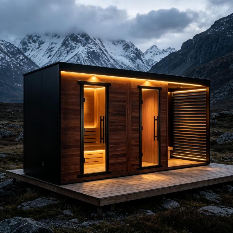 Spa Wellness In - Customized Steam Sauna Room Premium Wood