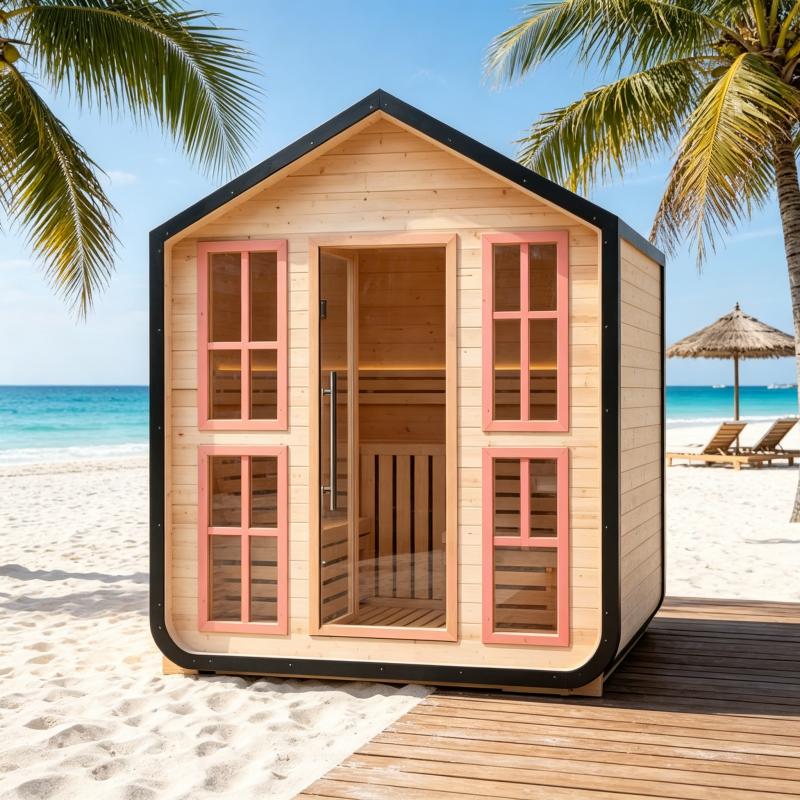 Spa Wellness In - Customized Sauna House Outdoor Wooden Steam