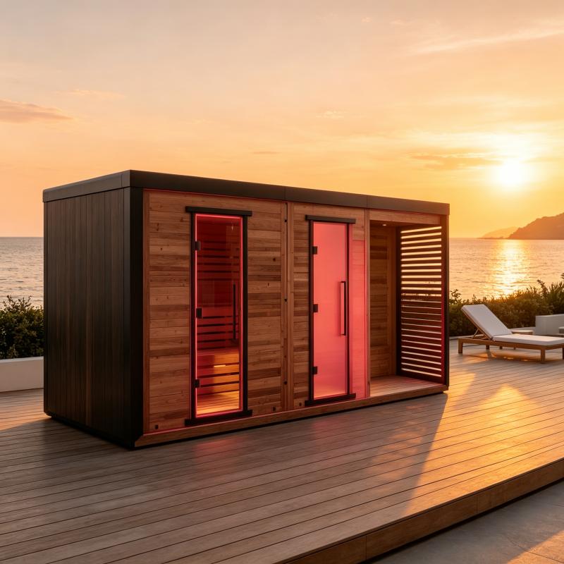 Customized Outdoor Sauna House - Spa Wellness In ulasan dan harga