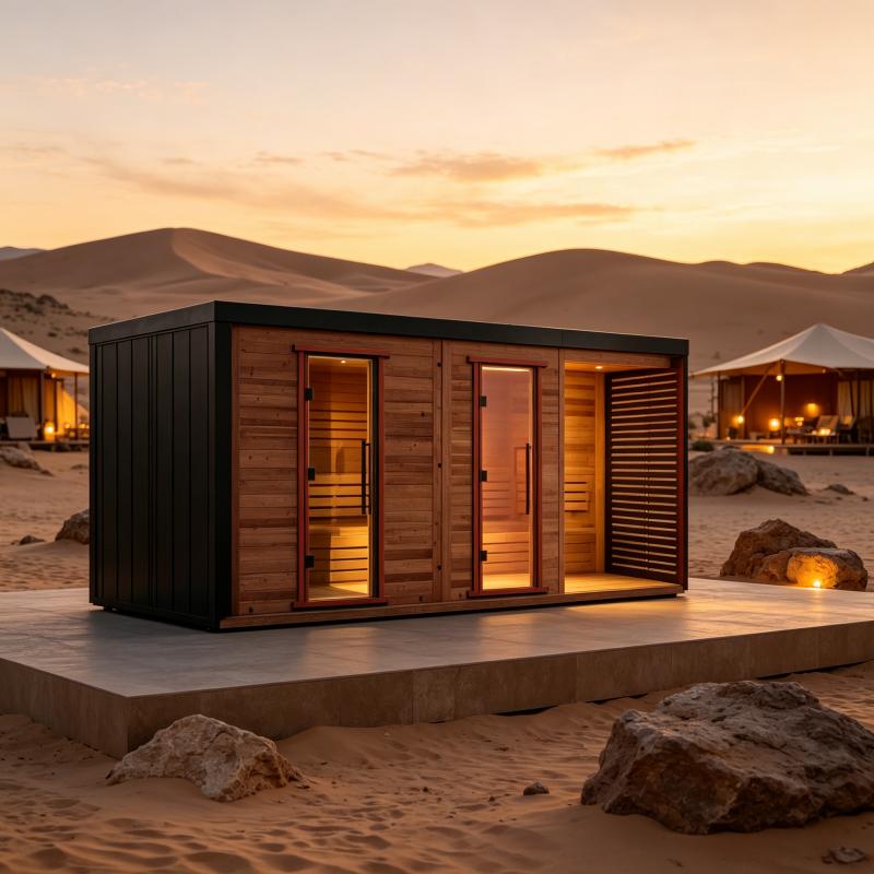Customized Outdoor Sauna House - Spa Wellness In ulasan dan harga