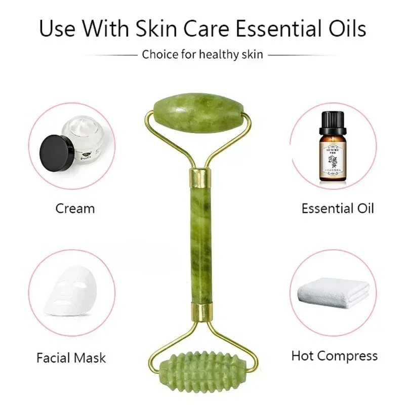 Natural jade roller massager,  - Jade Roller Stone ulasan dan harga