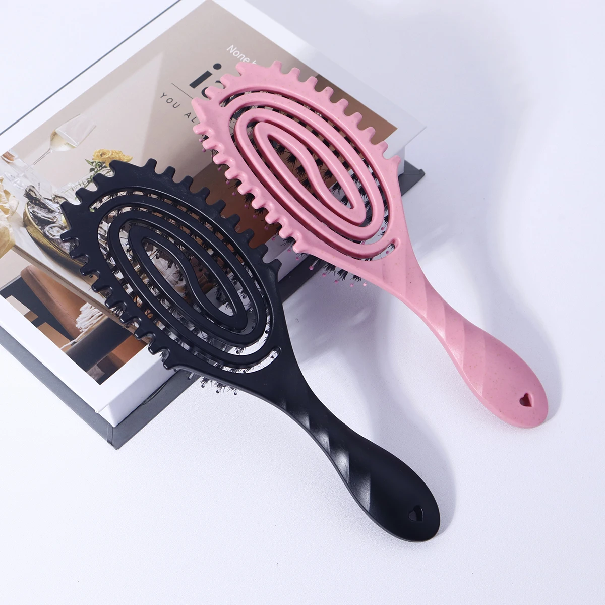 2-piece Comb Set,one Hollowed  - Dry Brush Body ulasan dan harga