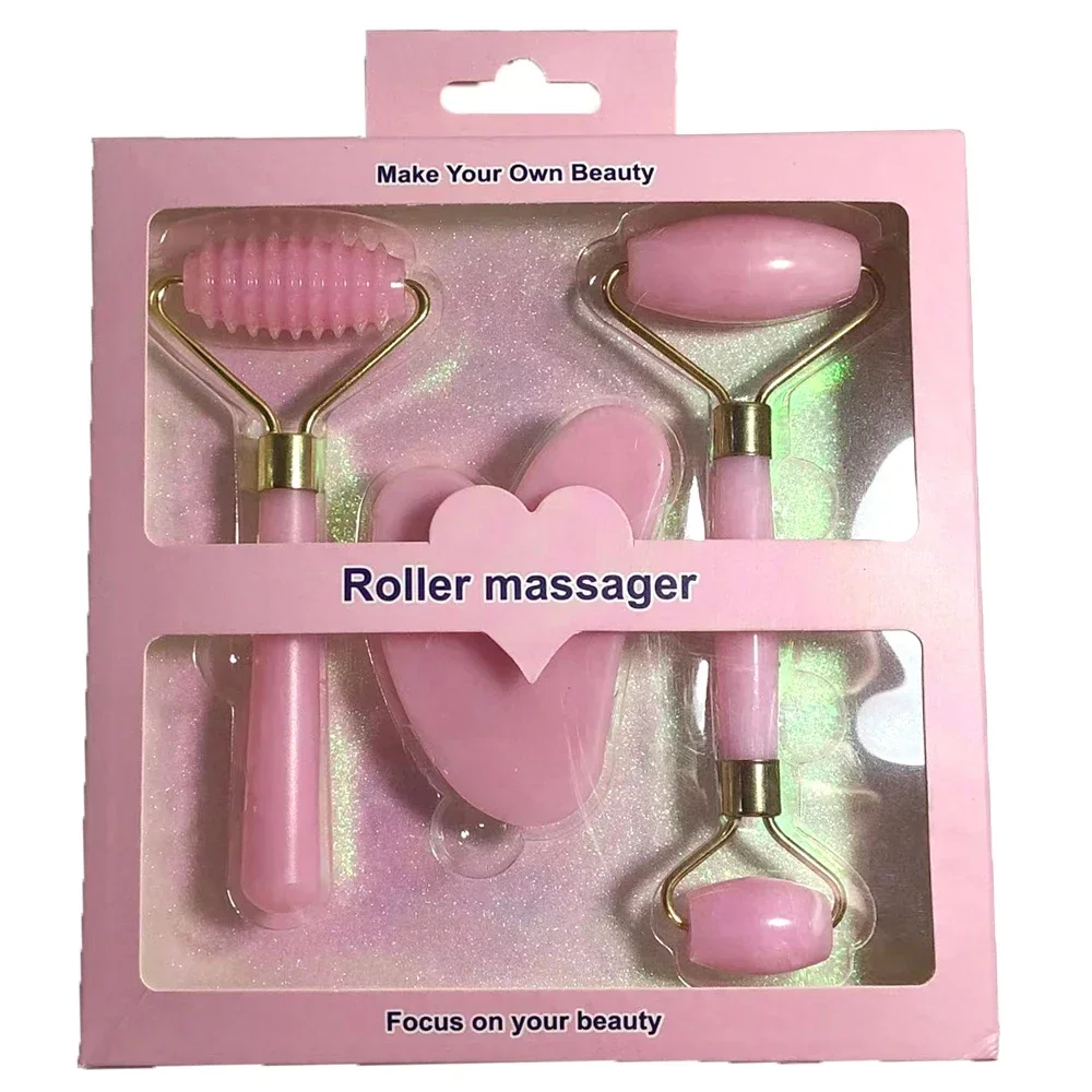 Resin Roller Massager for Face - Jade Roller Stone ulasan dan harga