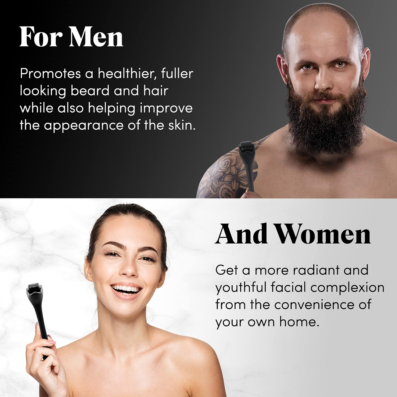 Derma Roller for Skin,Beard &  - Derma Roller 0.25 ulasan dan harga