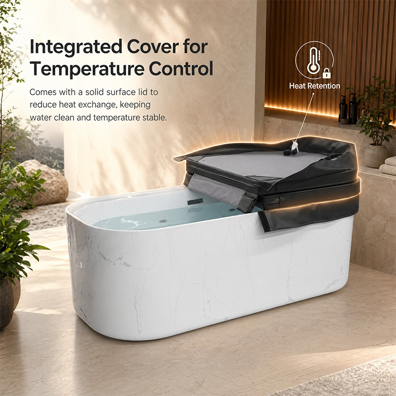 Acrylic Cold Plunge Tub Marble - Spa And Wellness Hotel ulasan dan harga