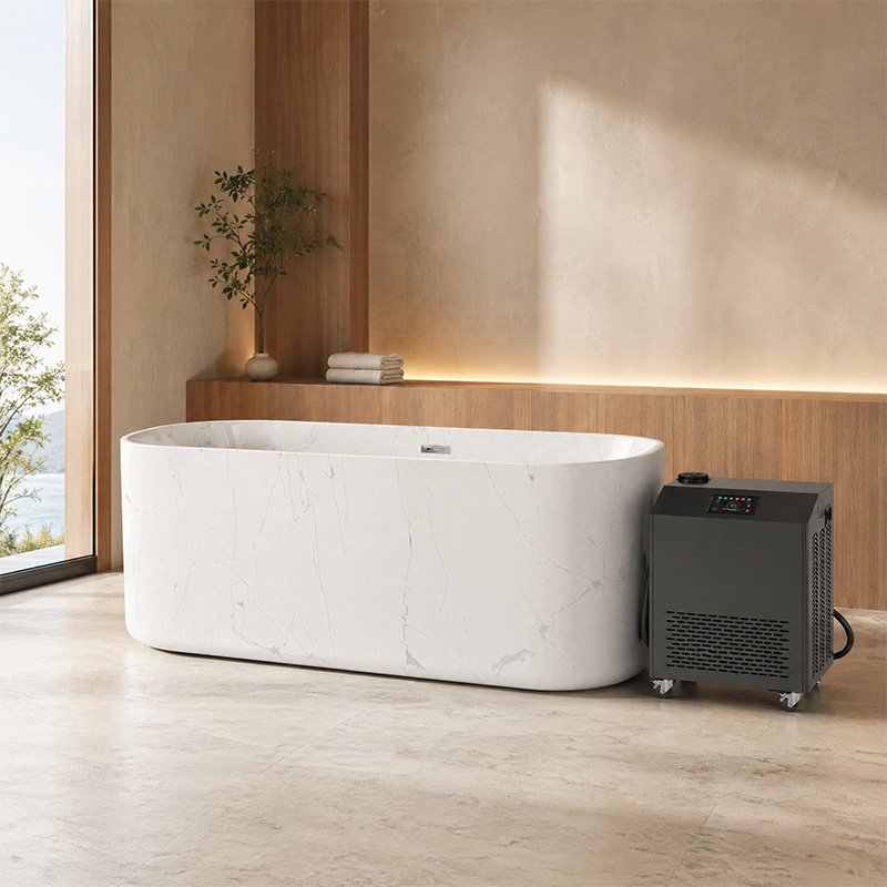 Acrylic Cold Plunge Tub Marble - Spa And Wellness Hotel ulasan dan harga