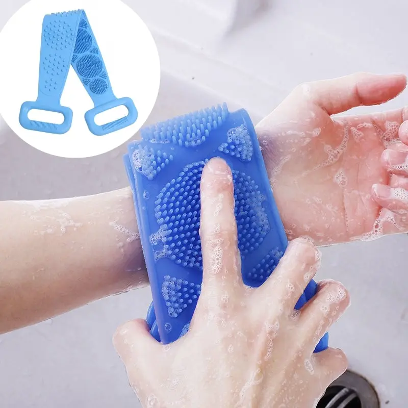 Body Sponge Silicone Brushes B - Dry Brush Body ulasan dan harga