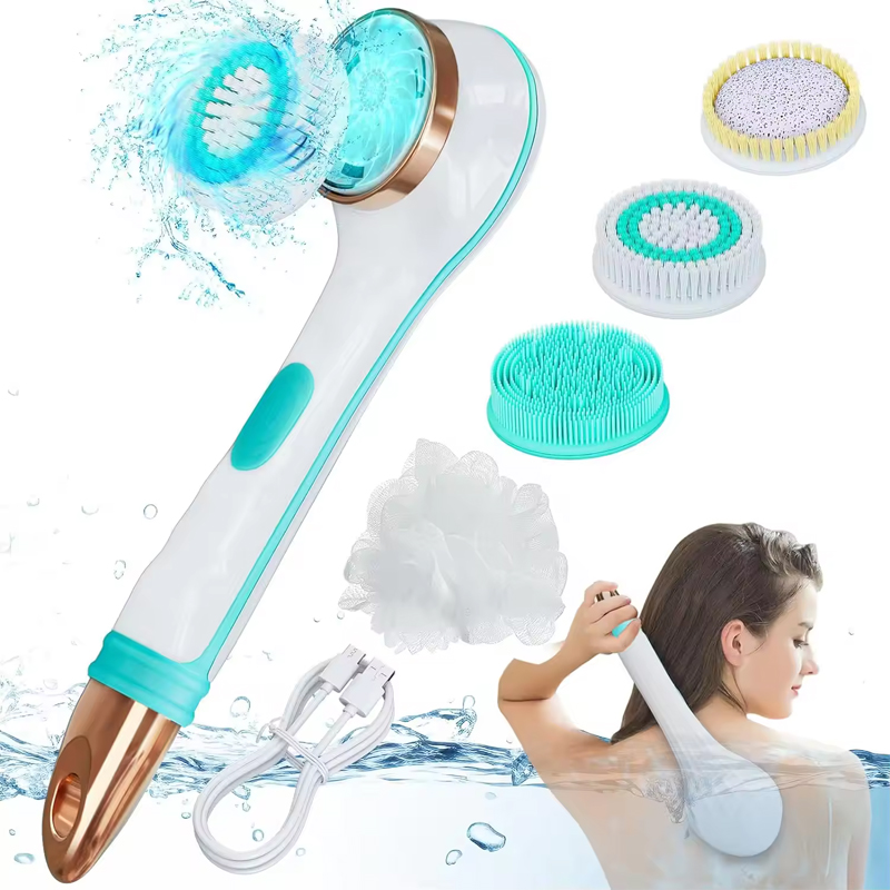 Electric Rotating Long Handle  - Dry Brush Body ulasan dan harga